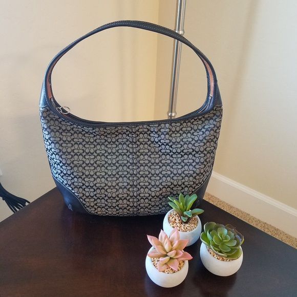 Coach Handbags - 💯Coach mini monogrammed handbag